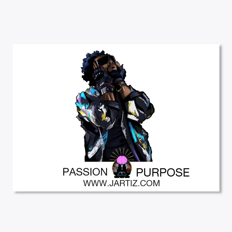 pASSIONpURPOSE STICKERs