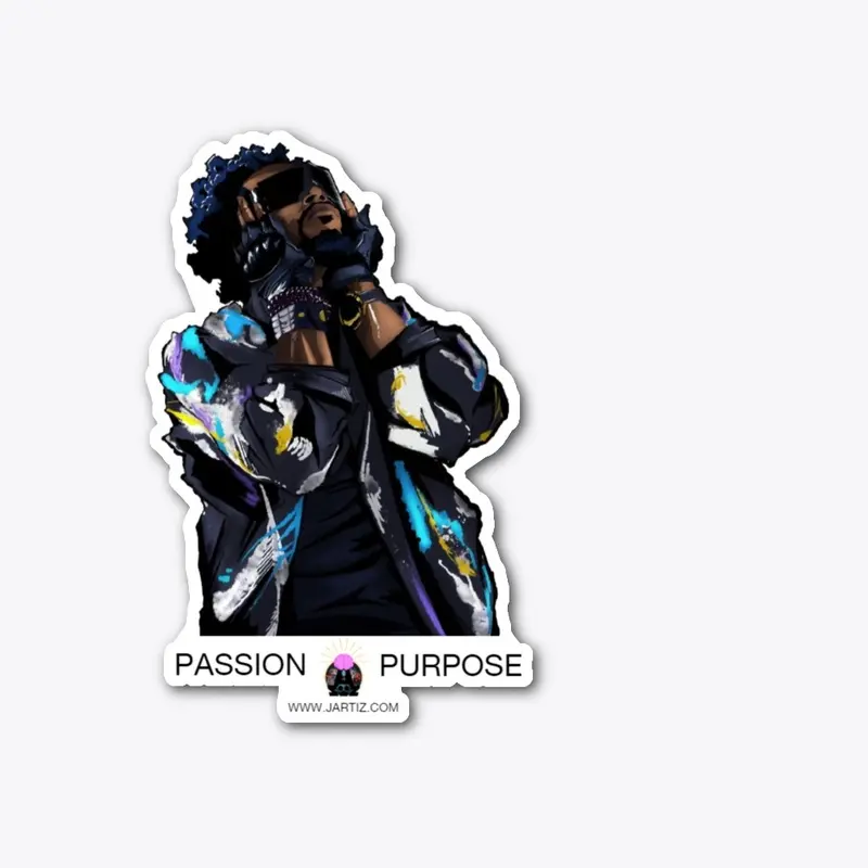 pASSIONpURPOSE STICKERs